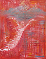 P056 - Fire Bride (Limited edition print 11x14 matted to 16x20)