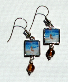 JE0005 - Free to Live Square Earrings