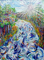 P047 - River of Life (11x17 limited edition matted print)