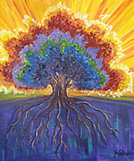 K0098 - A New Day (Giclee print on canvas 16x20)