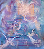 K0058 - Glory Realm (original acrylic on canvas 20x24) 