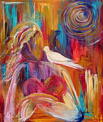 L0020 - Love is All (Giclee canvas print 20x24)