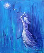 N006 - Set Free (original acrylic on canvas  20x24)