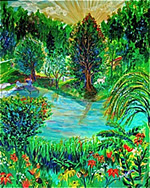 K0081 - Refreshing Portal (5x7 print) 