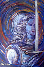 O005 - Rise Up (Giclee canvas print 18x24)